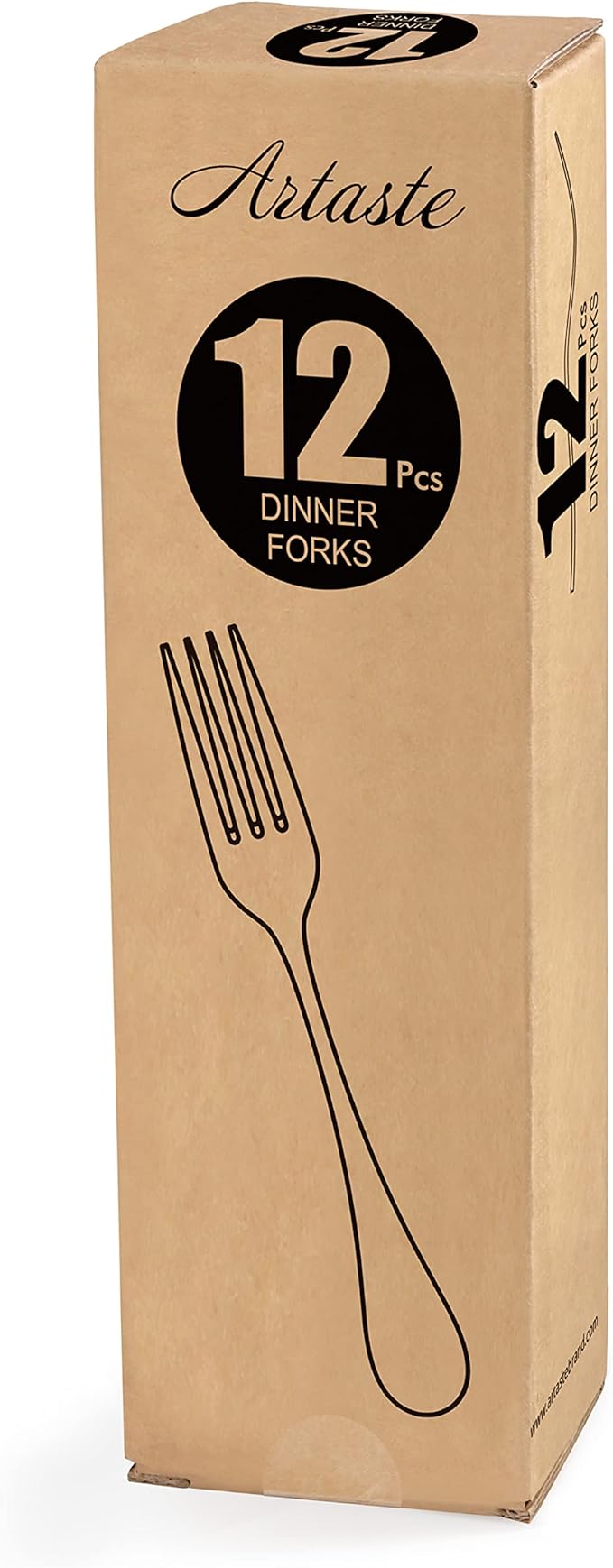 Artaste Rain 18/10 Stainless Steel (Matte, Dinner Fork (12-Piece))