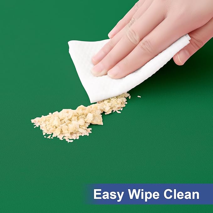 homing Rectangle Table Cloth Cover, Waterproof Polyester Elastic Fitted Tablecloth, Fits for 5 Foot Folding Tables, Washable Table Protector for Christmas, Holiday, Party (Hunter Green, 30" x 60")