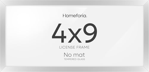 4x9 Silver Business License Frame (3 Count)