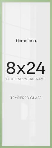 8x24 Green Panoramic Picture Frame