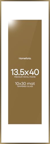 13.5x40 Bronze Picture Frame (3 Count)
