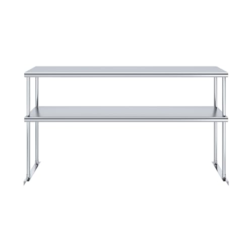 60 Inch Double Tier Overshelf