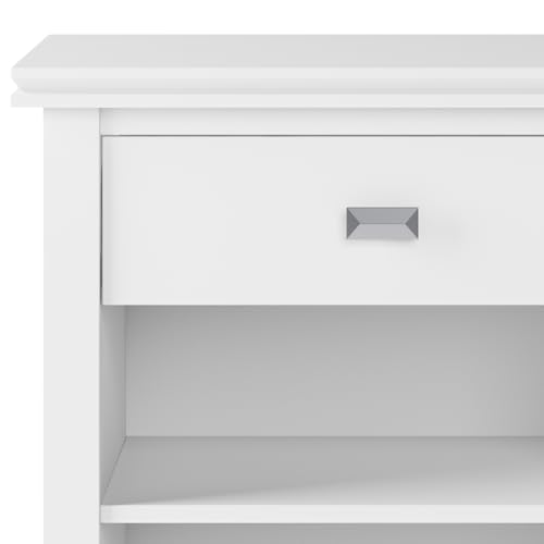 Artisan 24" Wide Bedside Nightstands in White