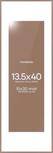 13.5x40 Mocha Picture Frame