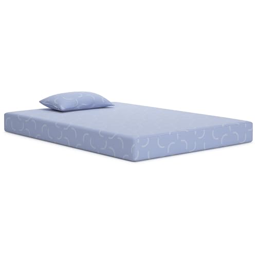 7 Inch Twin Memory Foam Mattress and Pillow