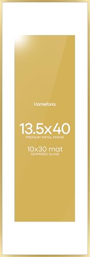 13.5x40 Gold Picture Frame