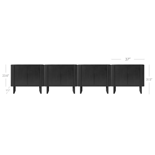 Solace Mid Century Modern Cabinet (4 Count)