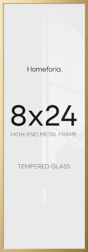 8x24 Gold Panoramic Picture Frame (3 Count)