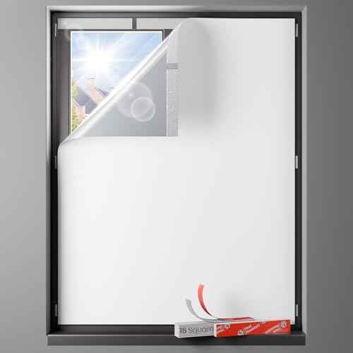 Blackout Curtains Portable 48”x48” No Drill Black Out Window Cover