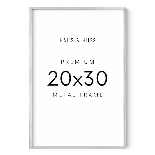 20x30 Silver Picture Frame