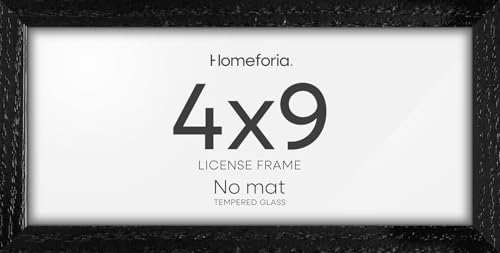 4x9 White Oak Business License Frame (2 Count)