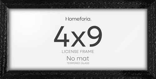 4x9 White Oak Business License Frame (3 Count)
