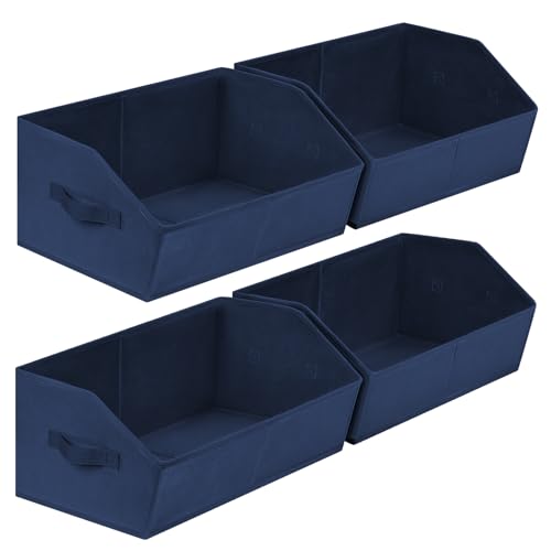 Closet Baskets for Shelves Trapezoid (4 Count)