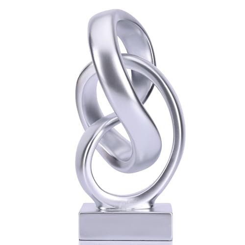 Modern Abstract Knot Sculpture
