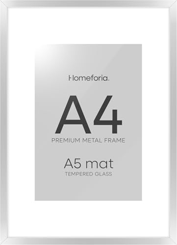 A4 Silver Picture Frame (3 Count)