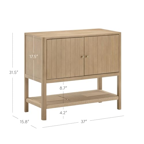 Meads Mid Century Modern Cabinet with Doors