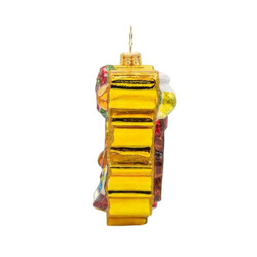 Hand Crafted European Glass Christmas Tree Decorative Ornament