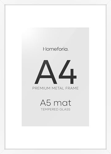 A4 White Picture Frame