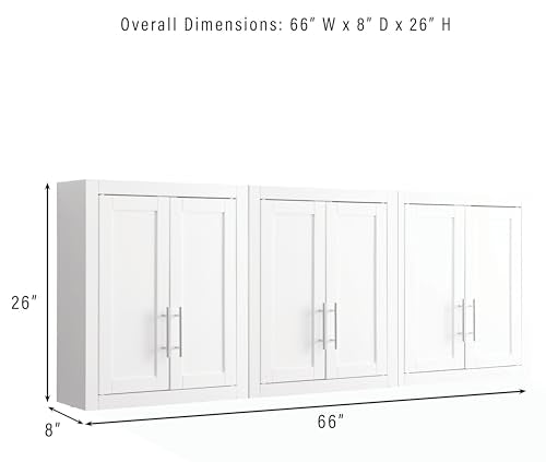 Savannah 3 Piece Wall Cabinet Set