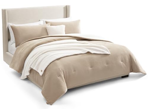 Remina King Comforter Set with Throw Blanket & Pillow