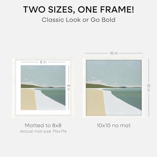 10x10 White Oak Picture Frame