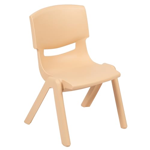 Natural 45" Round Activity Table Set with 4 Chairs