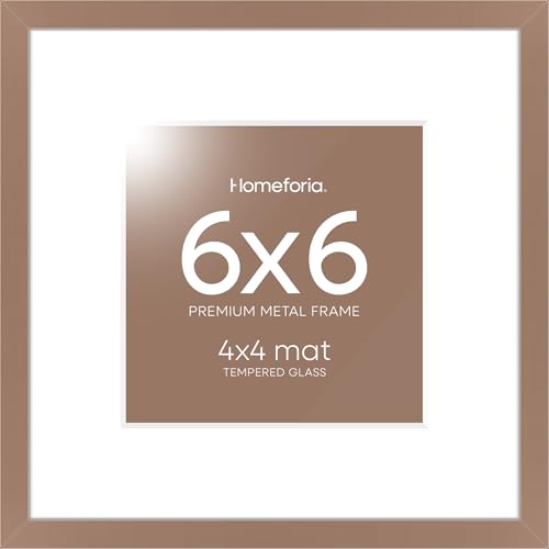 6x6 Mocha Picture Frame