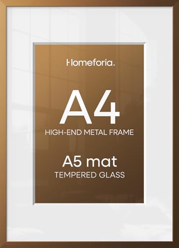 A4 Bronze Picture Frame (2 Count)