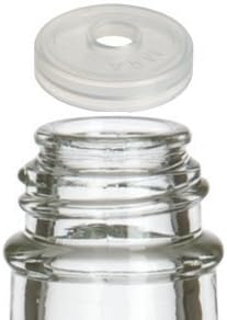 nicebottles Hot Sauce Bottles with Red Caps & Shrink Bands, 5 Oz - 24 Pack