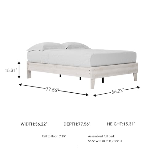Shawburn Full Wood Platform Bed