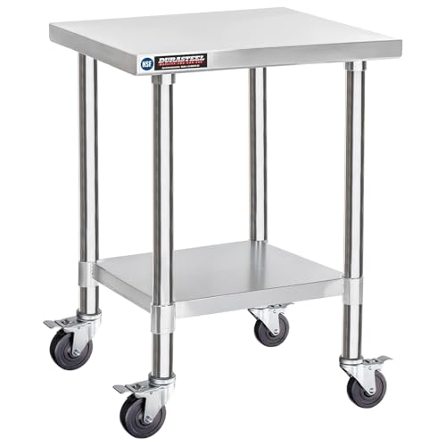 30x18 NSF Stainless Steel Cart Work Table