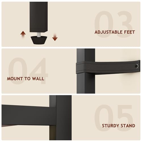 Record Player Stand with Power Outlet