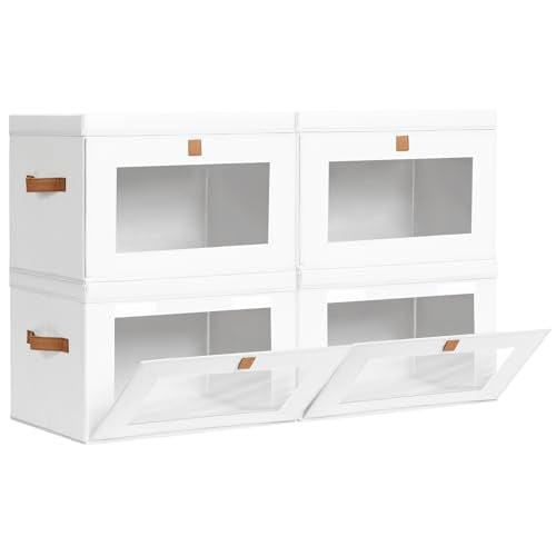 Large Clothing Storage Bins (4 Count)