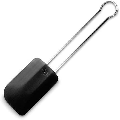 Rosle Rosle Stainless Steel & Silicone Flexible Spatula, 12-Inch, Black