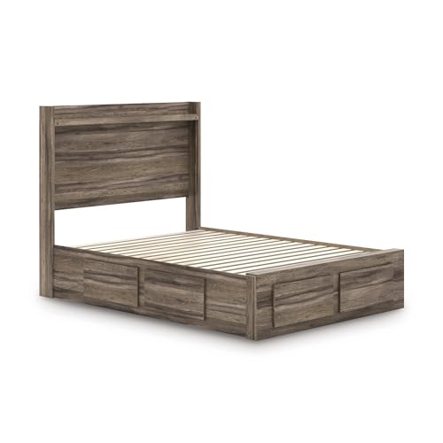Jusika Full Size Storage Bed Frame