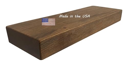 24 Inch Wooden Floating Shelves for Wall