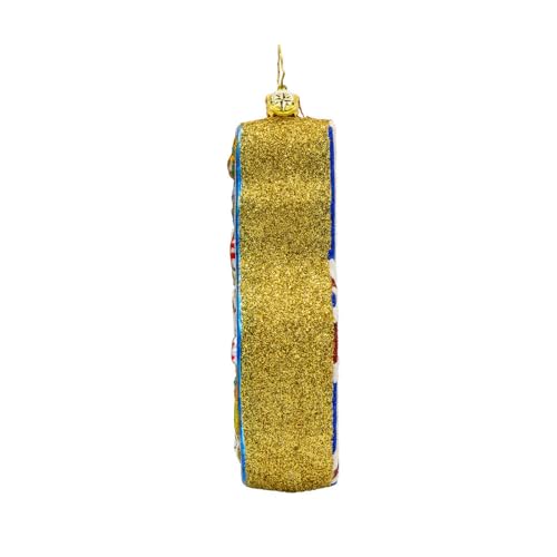 Hand Crafted European Glass Christmas Tree Decorative Ornament