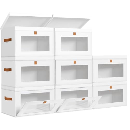 Storage Bins with Lids (8 Count)