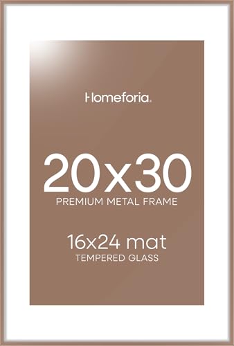 20x30 Mocha Picture Frame