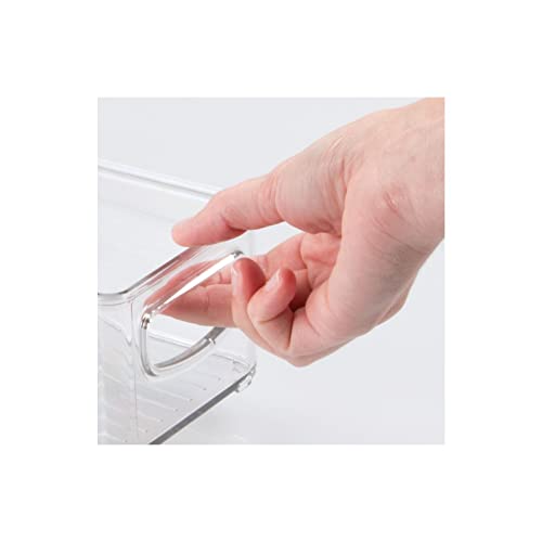 Plastic Bathroom Storage Container Bins w (4 Count)