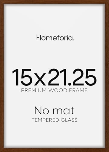 15x21.25 Brown Oak Puzzle Picture Frame (2 Count)
