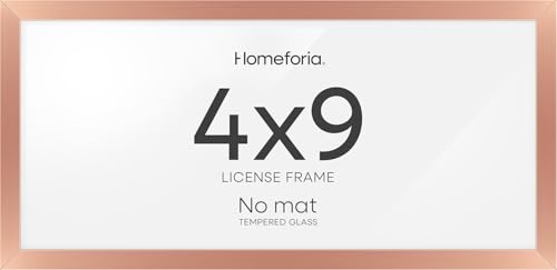 4x9 Rose Business License Frame (3 Count)