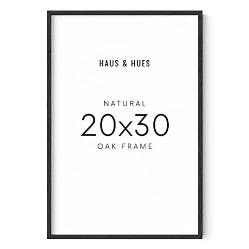 20x30 Black Oak Frame