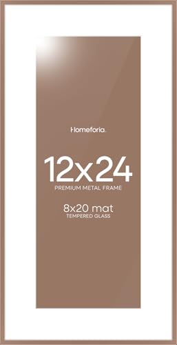 12x24 Mocha Picture Frame