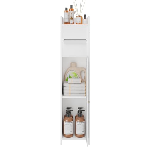 Slim Narrow Bathroom Storage Cabinet