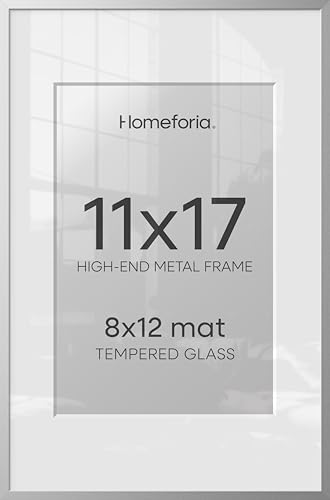 11x17 Silver Picture Frame (3 Count)