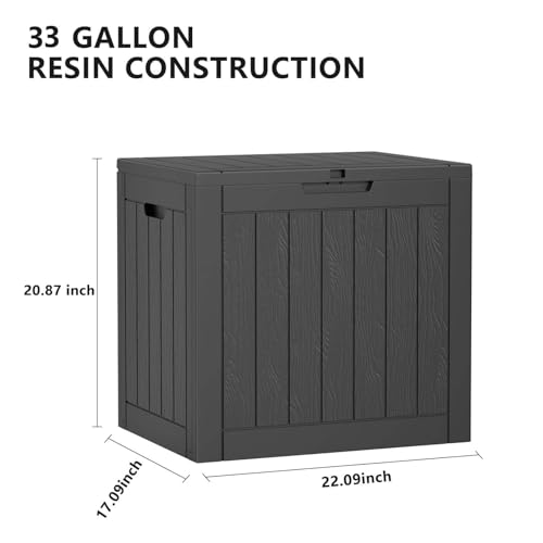 33 Gallon Outdoor Deck Box