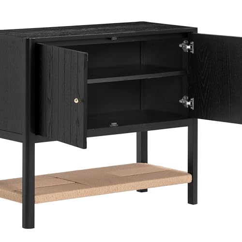 Meads Mid Century Modern Cabinet or TV Stand with Doors (2 Count)