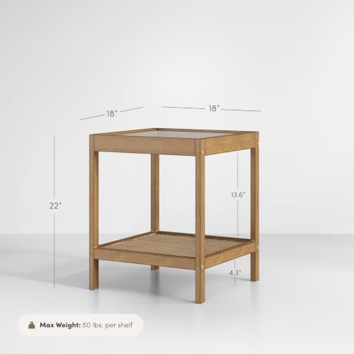 Hayes Solid Wood Nightstand (2 Count)
