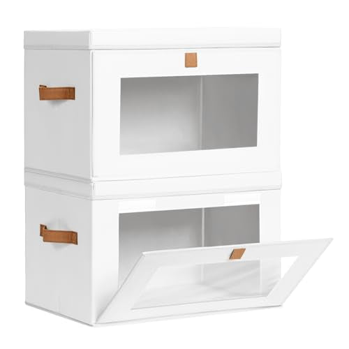 Large Clothing Storage Bins (2 Count)